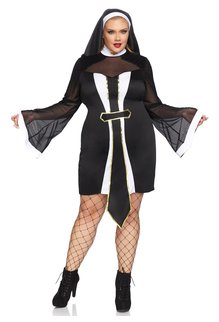 Leg Avenue Women's Plus Size Twisted Sister Costume