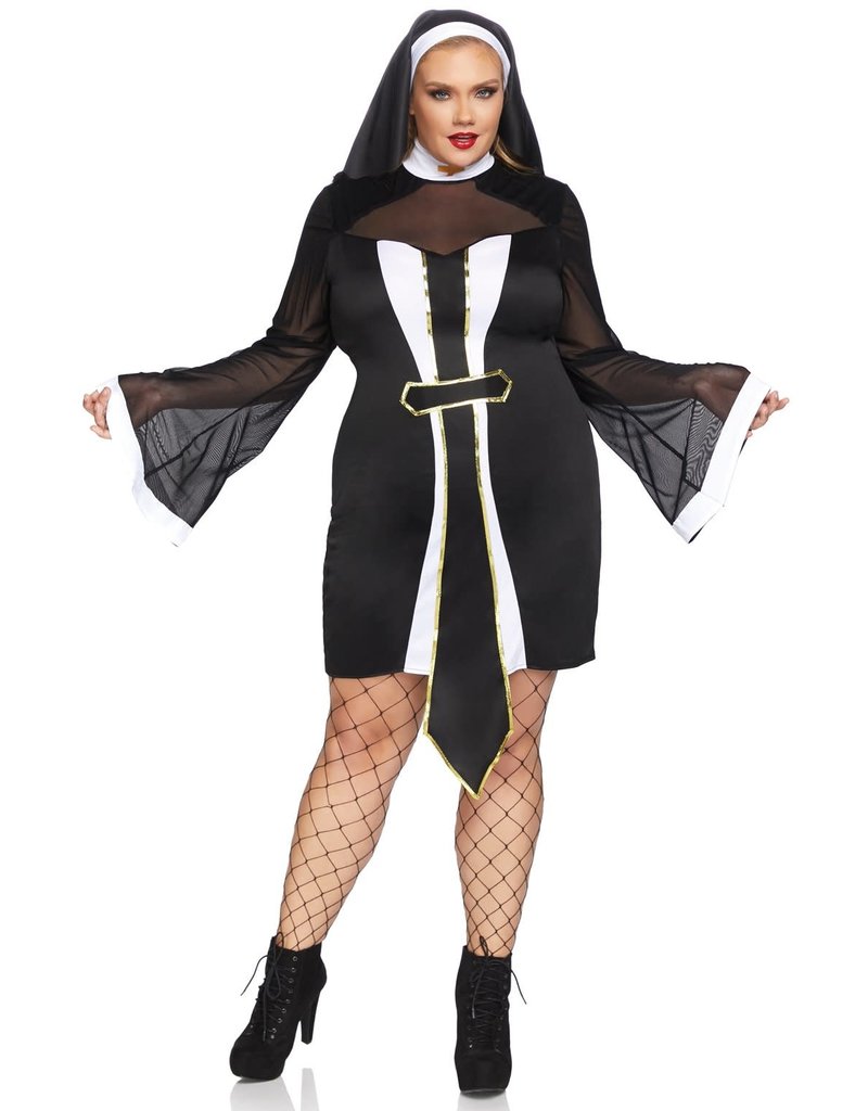 Leg Avenue Women's Plus Size Twisted Sister Costume