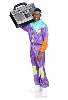 Leg Avenue Men's Retro 80's Ski Suit Costume