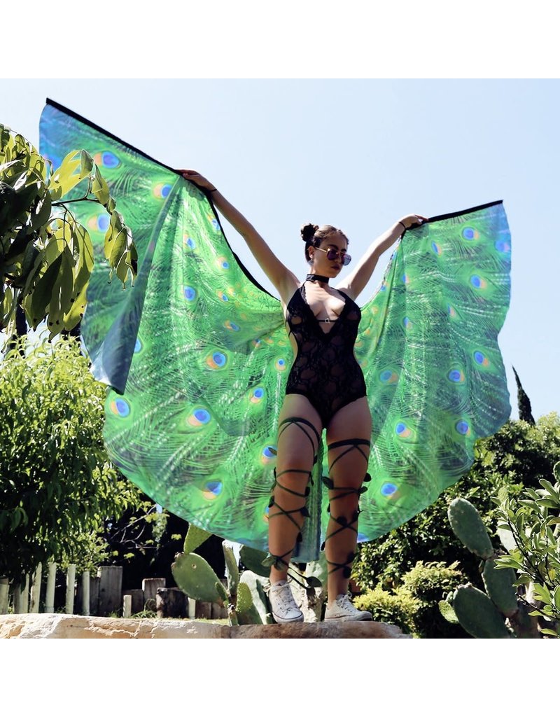 Leg Avenue Festival Peacock Wings