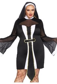 Leg Avenue Women's Plus Size Twisted Sister Costume