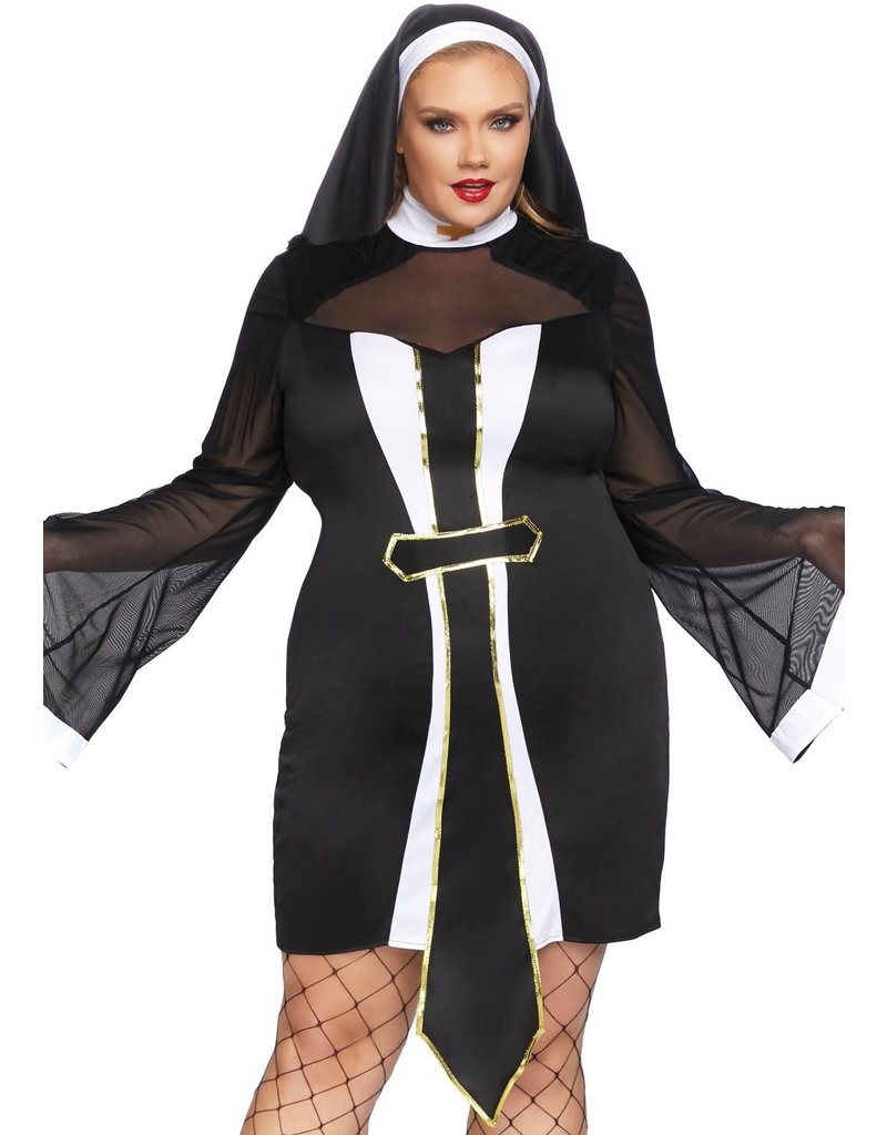 Leg Avenue Women's Plus Size Twisted Sister Costume