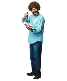 Bob Ross Costume Kit