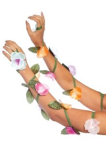 Leg Avenue Flower Arm Wraps