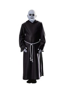 Deluxe Uncle Fester Men/'s Fancy Dress Addams Family Halloween Adult Costume New