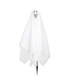 3' Large Fabric Ghost w/ Stake