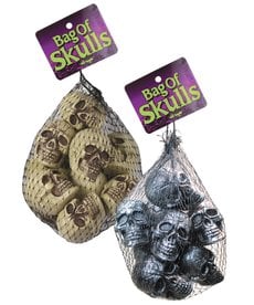 Fun World Costumes Bag of Skull Heads