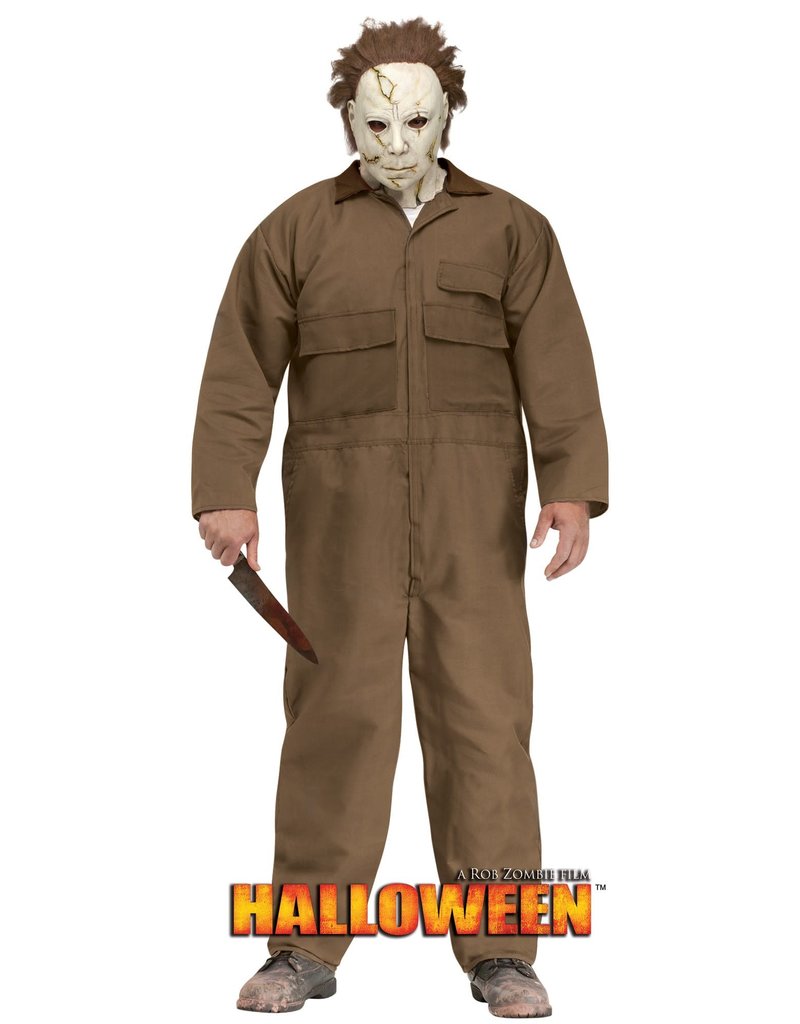 Fun World Costumes Men's Plus Size Michael Myers™ Costume (Rob Zombie's HALLOWEEN)