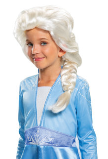 Disguise Costumes Girls Elsa Wig: Child Size