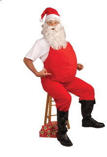 Santa Belly Stuffer: Red