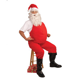 Santa Belly Stuffer: Red