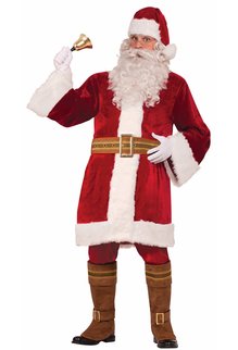 Premium Deluxe Santa Belt: Brown