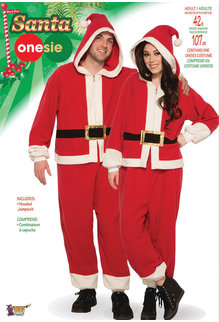 Adult Santa Christmas Onesie