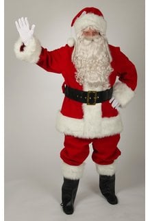 Halco Holidays Regal Red Velvet Santa Suit