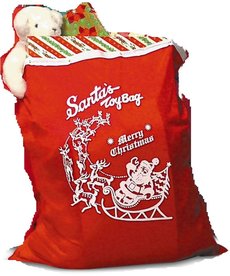 Halco Holidays Santa Toy Bag