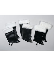 Halco Holidays Deluxe Plush Santa Boot Covers