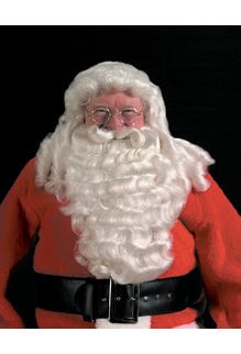 Halco Holidays Deluxe Professional Santa, Extra Full Wig & Beard