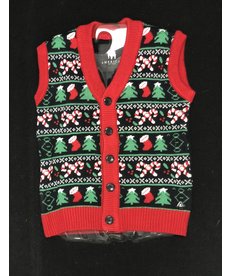 Women's Sweater Vest: Sleigh All Day