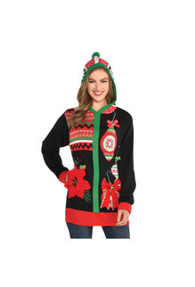Hooded Ugly Christmas Sweater