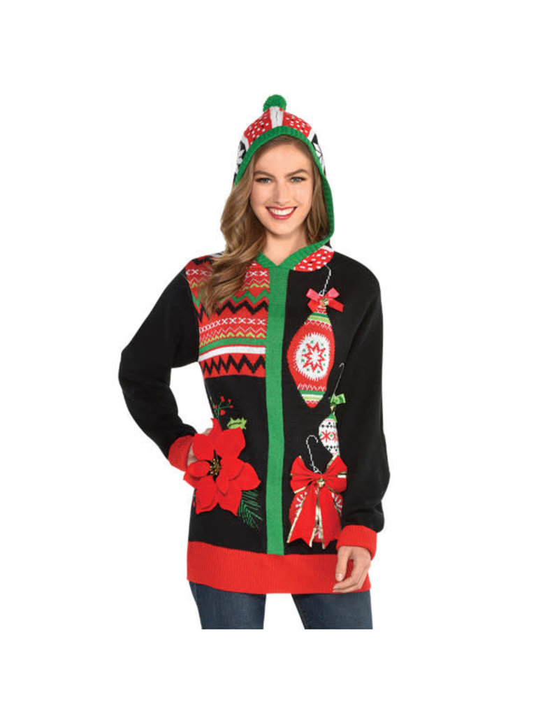 Hooded Ugly Christmas Sweater