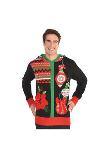 Hooded Ugly Christmas Sweater