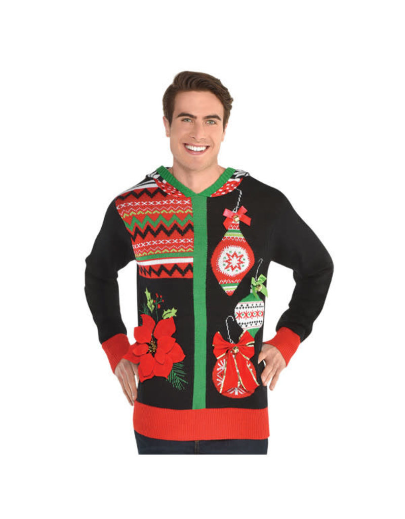 Hooded Ugly Christmas Sweater