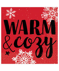 Beverage Napkins: Warm and Cozy (16ct.)