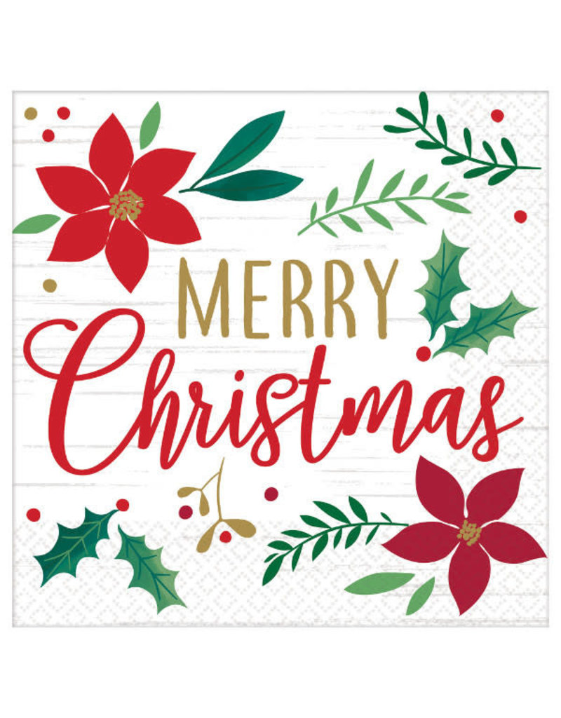 Luncheon Napkins: Christmas Wishes (12ct.)
