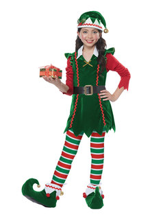 California Costumes Kid's Festive Elf