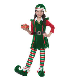 California Costumes Kid's Festive Elf