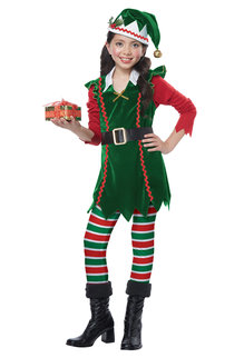 California Costumes Kid's Festive Elf