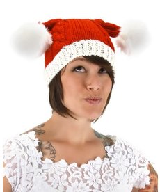 elope elope Santa Knit Christmas Hat