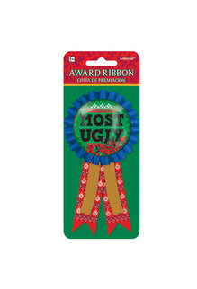Award Ribbon: Most Ugly Christmas Sweater