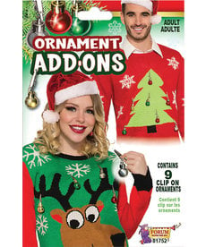 Ugly Sweater Add-On Ornaments (9pk.)