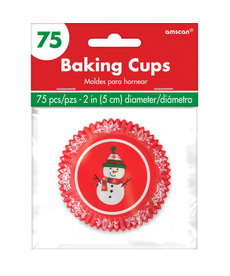 Baking Cups: Snowman (75ct.)