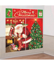 Magical Christmas Wall Scene Setters Decorating Kit