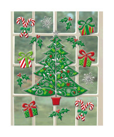 Traditional Christmas Window Decorations