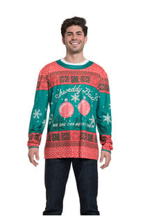 Christmas Sweater Tee: SNL Schweddy Balls