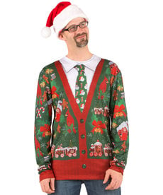 Christmas Sweater Tee: Ugly Christmas Cardigan