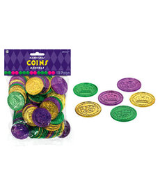 Amscan Mardi Gras Coins (100ct.)