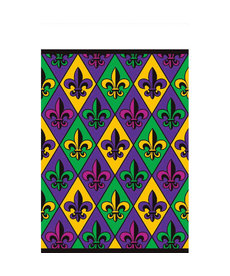 Plastic Table Cover: Fleur De Lis