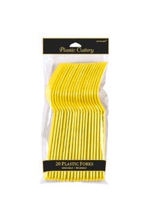 Forks - Yellow (20ct.)