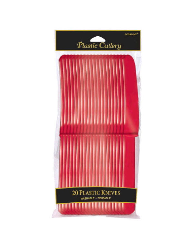 Amscan Knives - Red (20ct.)