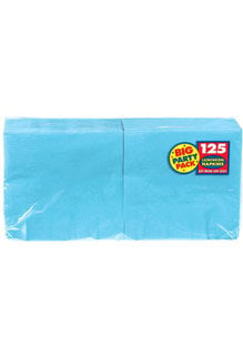 Luncheon Napkins - Caribbean Blue (125ct.)