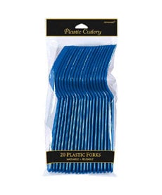 Amscan Forks - Royal Blue (20ct.)