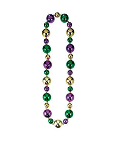 Amscan 46" Large Mardi Gras Bead Necklace