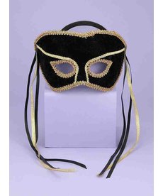 Carnival Half Mask Masquerade w/ Ribbons