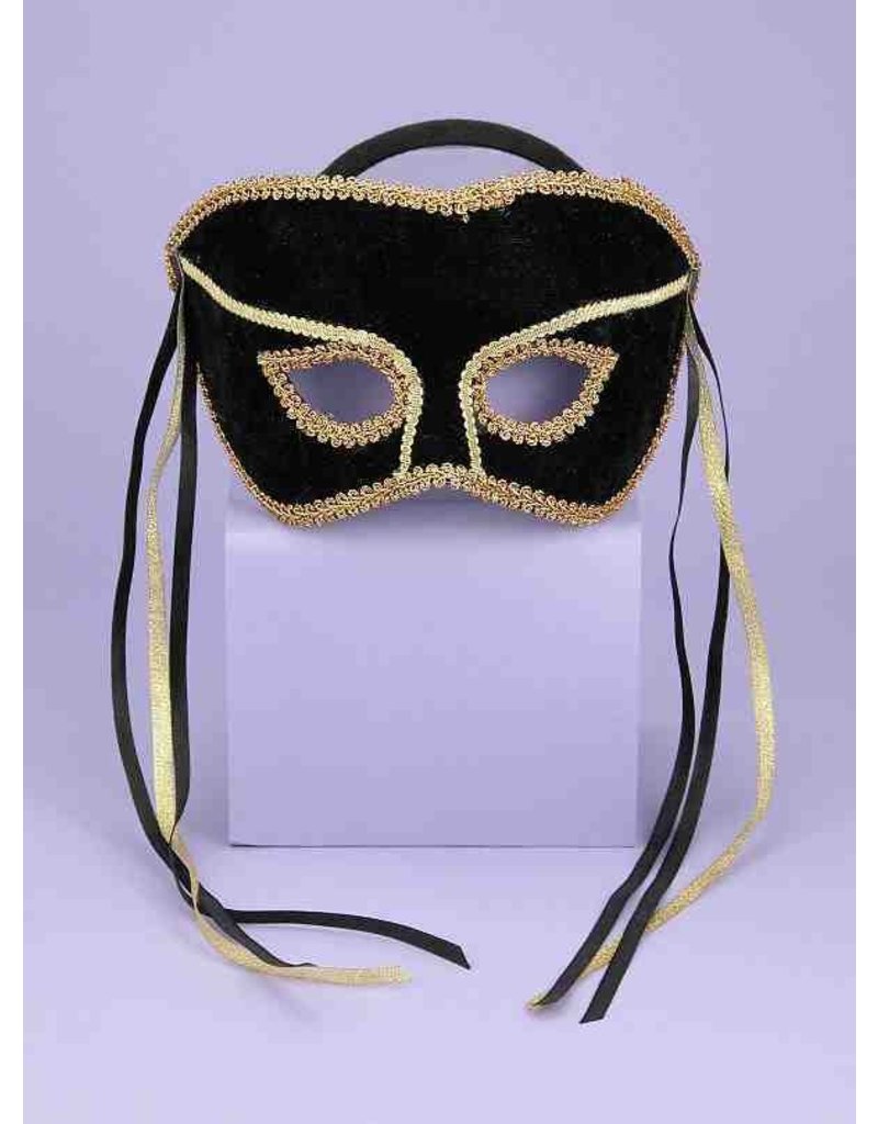 Carnival Half Mask Masquerade w/ Ribbons