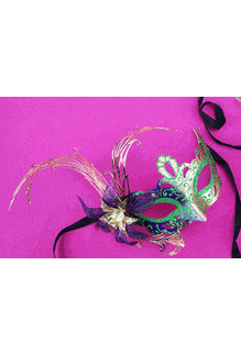 Cajun Elite Mardi Gras Mask