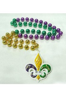 Specialty Beads: Musical Fleur De Lis